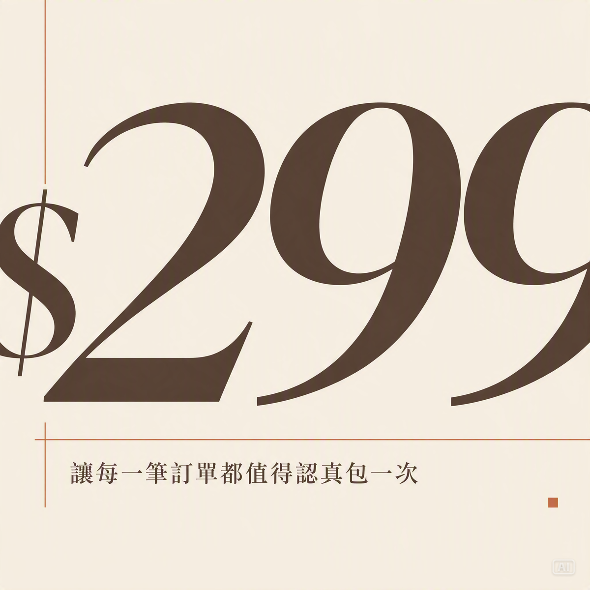 為什麼我們設了 299 元門檻？一個包裹背後的真實成本
