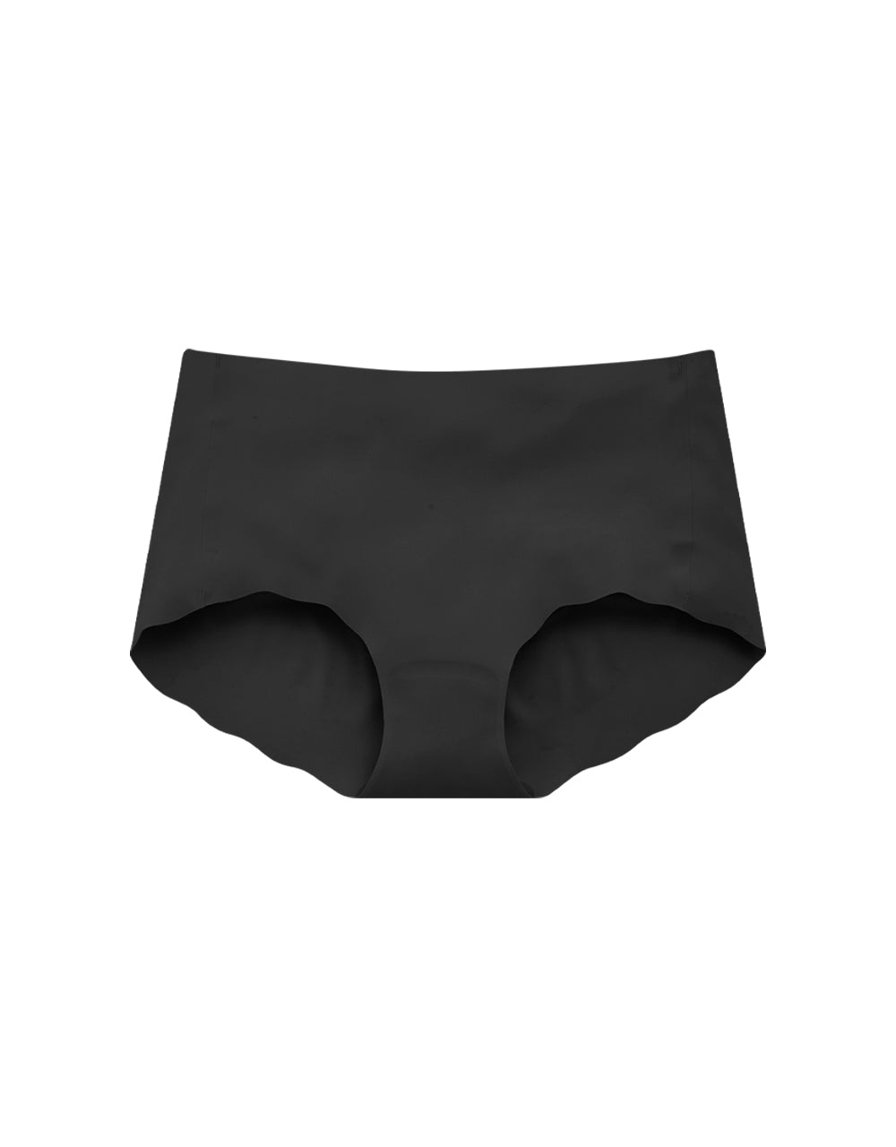無痕｜涼感材質臀杯蠶絲褲底中低腰內褲
