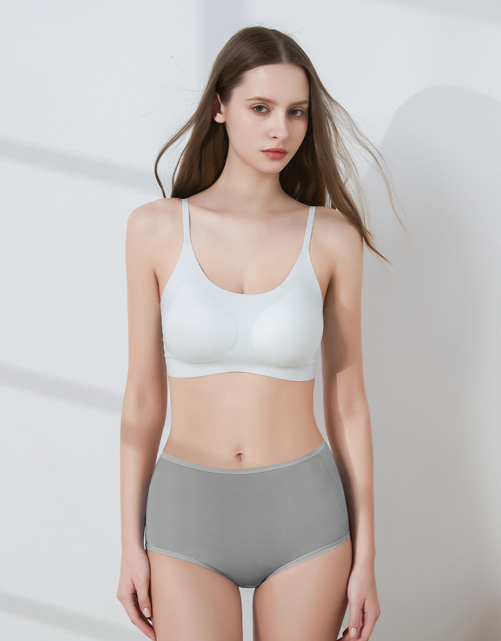 -5°C 冰爽肌_涼感包覆中低腰內褲