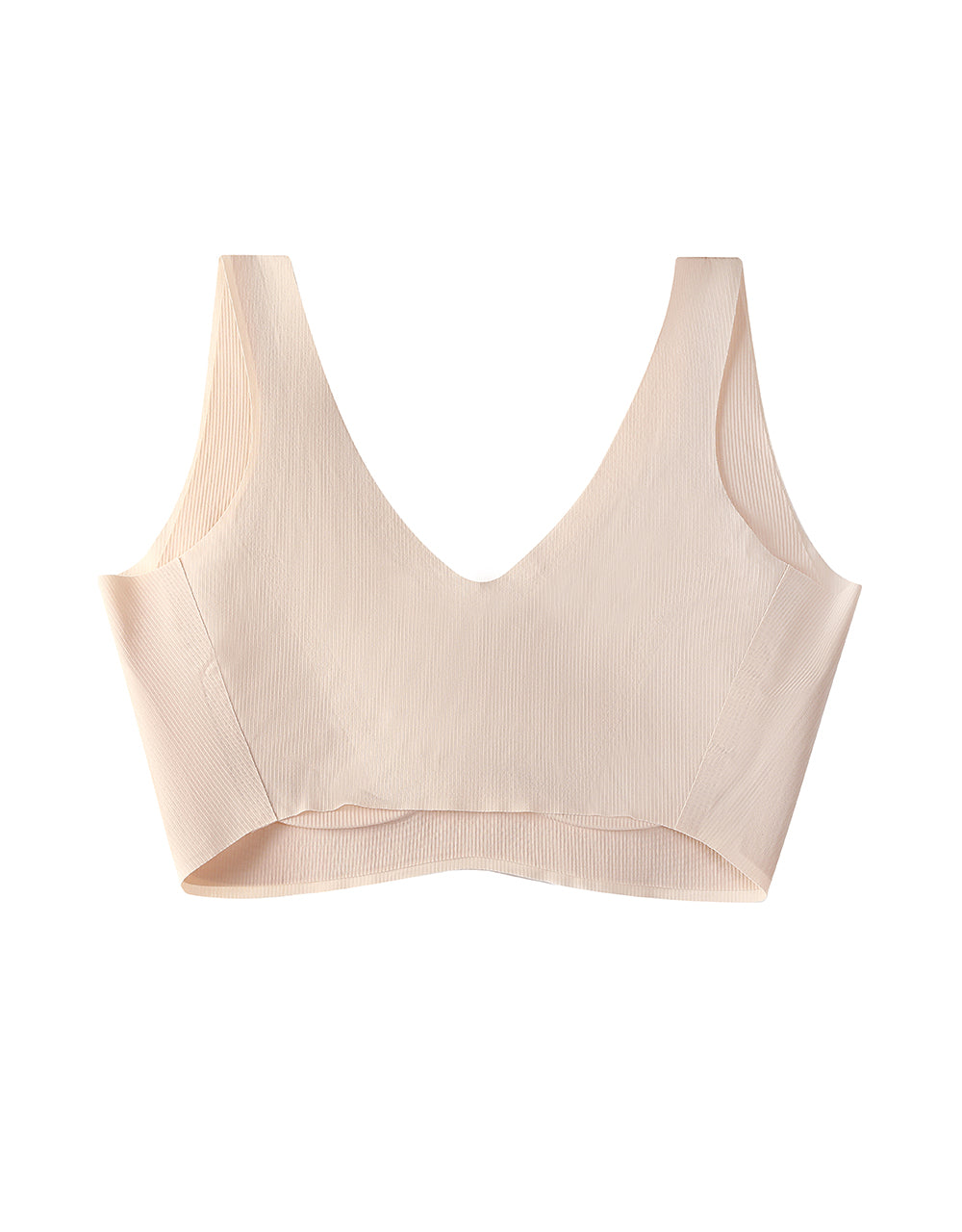 無重力 l 超薄無痕寬肩帶小可愛背心 (半固定杯)