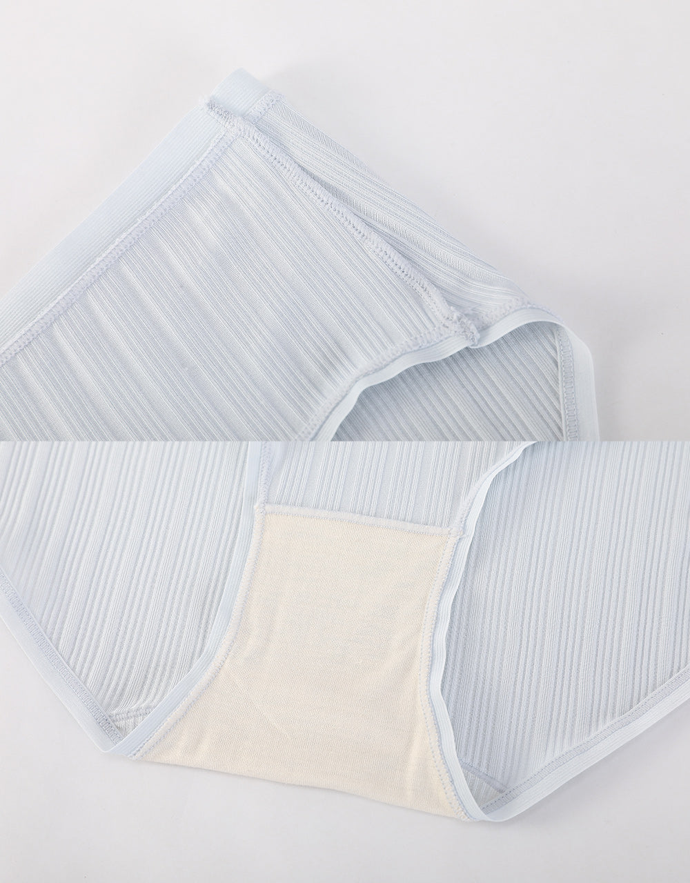 莫代爾 | 超彈力直紋柔軟中低腰內褲