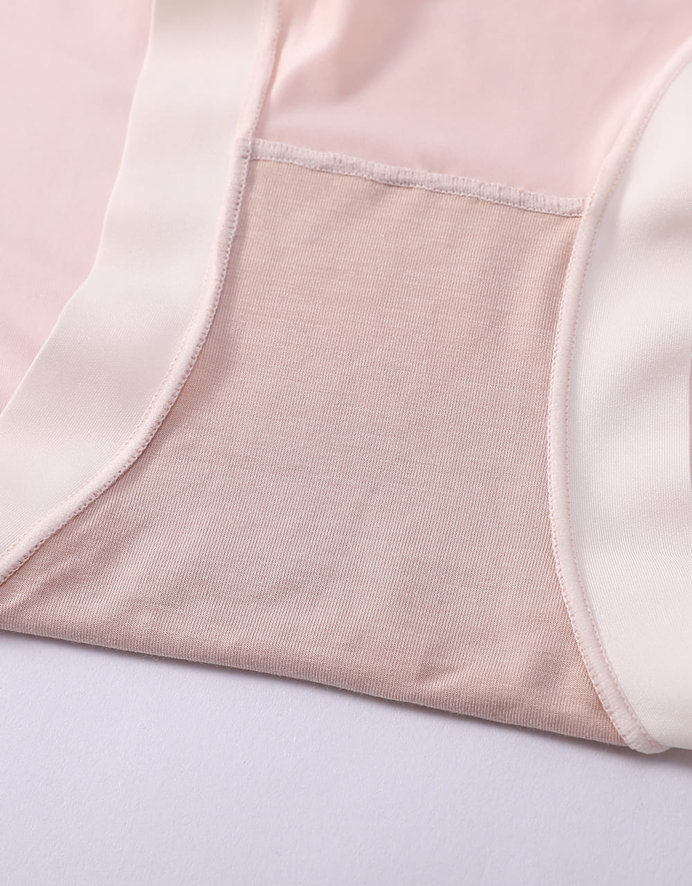 莫代爾_柔軟百搭寬邊帶中低腰內褲